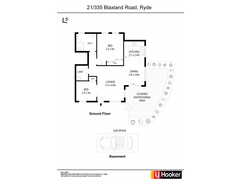 21/335-337 Blaxland Road, Ryde NSW 2112 Floorplan