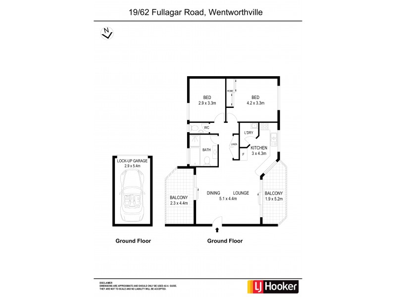 19/62 Fullagar Road, Wentworthville NSW 2145 Floorplan