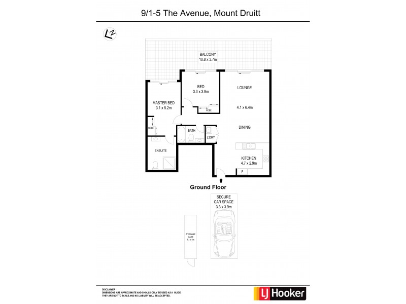 9/5-7 The Avenue, Mount Druitt NSW 2770 Floorplan