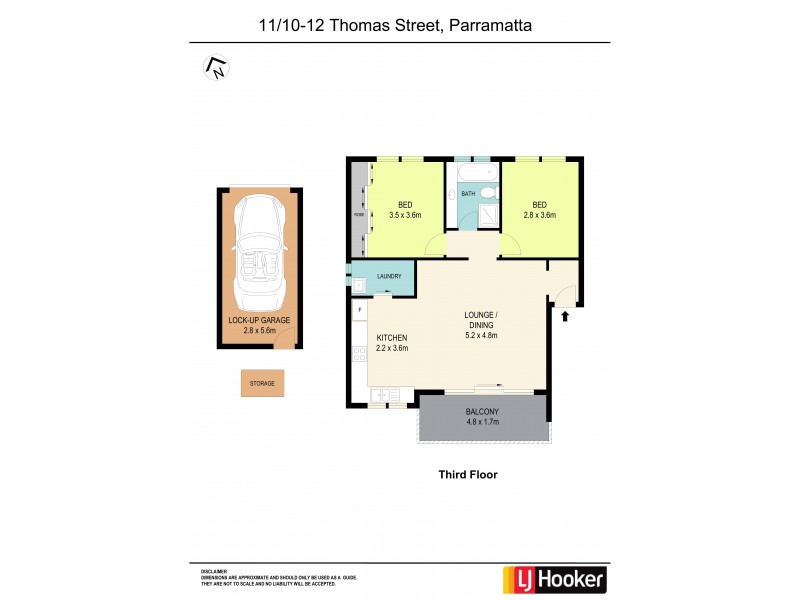 11/10-12 Thomas Street, Parramatta NSW 2150 Floorplan