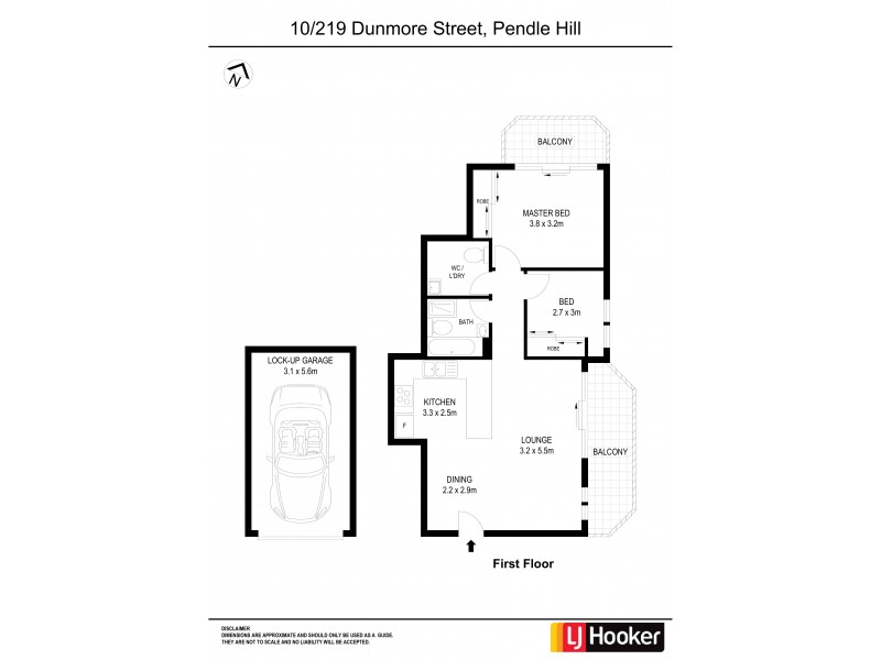 10/219 Dunmore Street, Pendle Hill NSW 2145 Floorplan