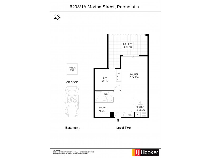 6208/1A Morton Street, Parramatta NSW 2150 Floorplan