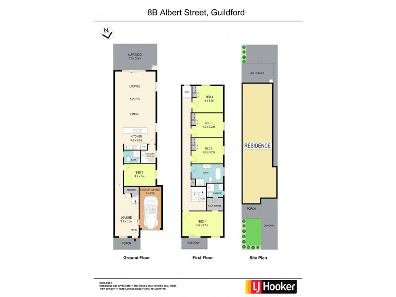 8B Albert Street, Guildford NSW 2161 Floorplan