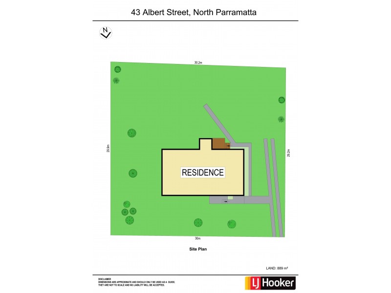 43 Albert Street, North Parramatta NSW 2151 Floorplan