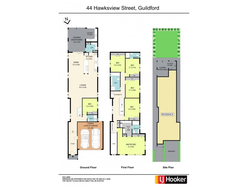 44 Hawksview Street, Guildford NSW 2161 Floorplan