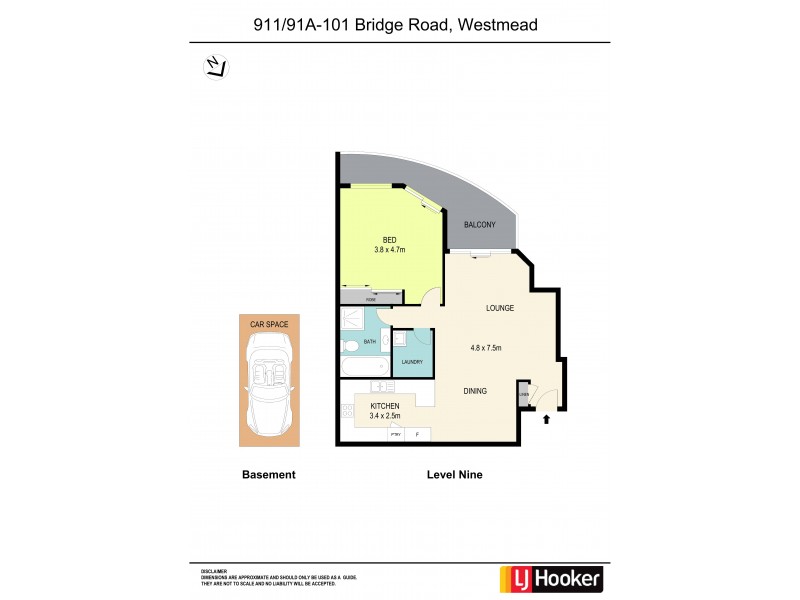 701/91A-101 Bridge Road, Westmead NSW 2145 Floorplan