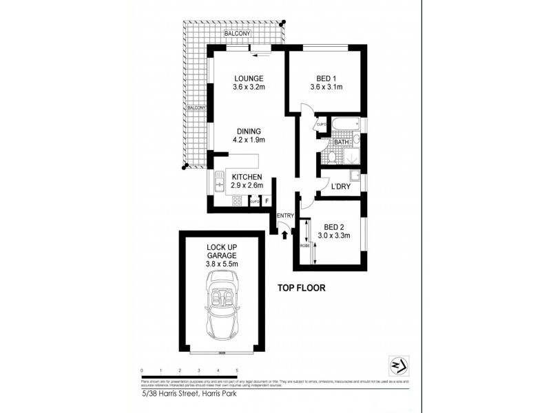 5/38 Harris Street, Harris Park NSW 2150 Floorplan