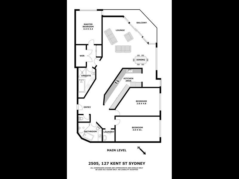 2505/127 Kent Street, Sydney NSW 2000