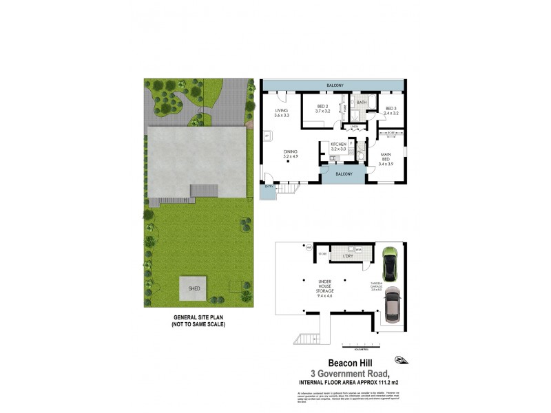 3 Government Road, Beacon Hill NSW 2100 Floorplan