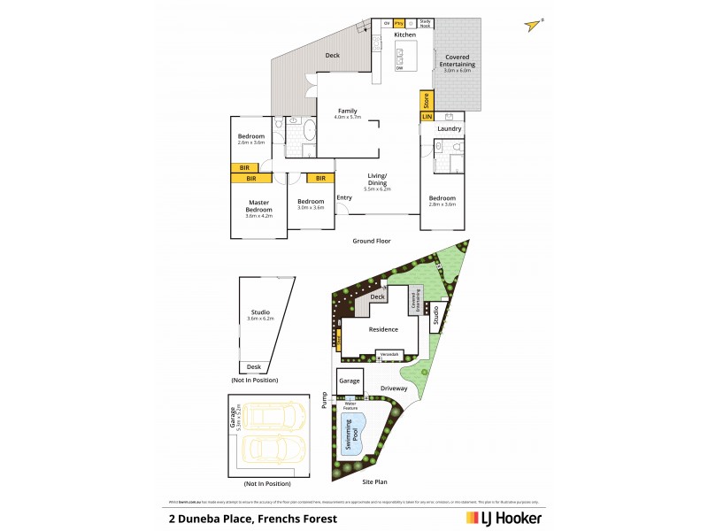 2 Duneba Place, Frenchs Forest NSW 2086 Floorplan