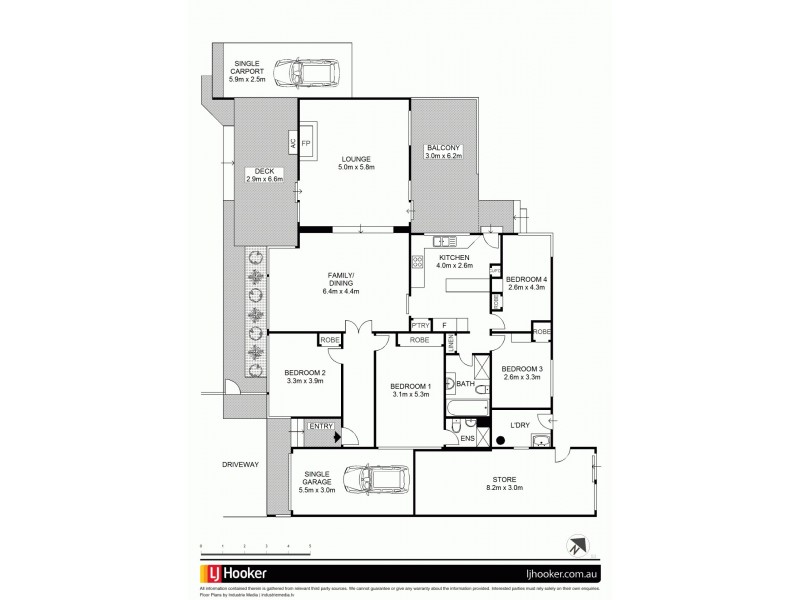 82 Pound Avenue, Frenchs Forest NSW 2086 Floorplan