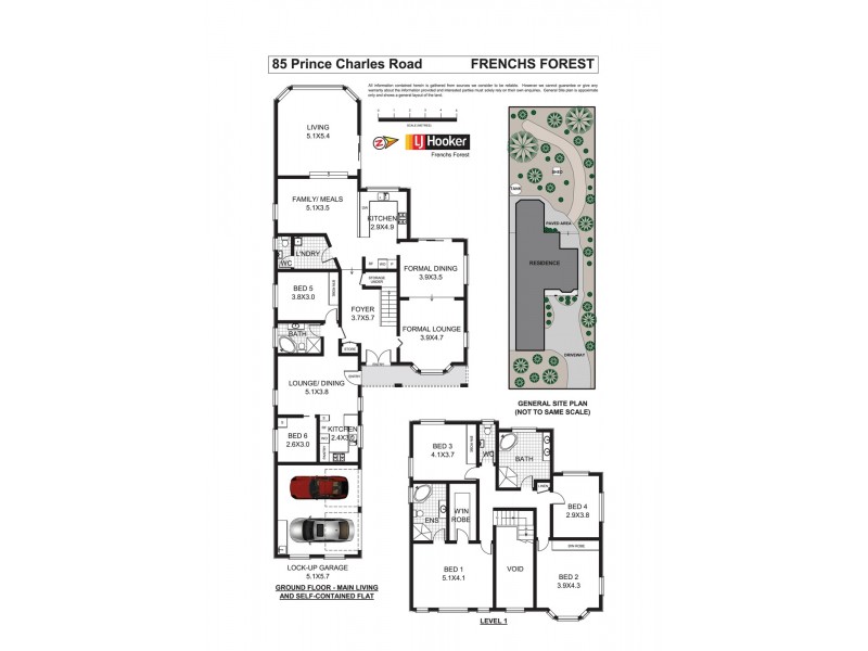 85 Prince Charles Road, Frenchs Forest NSW 2086 Floorplan