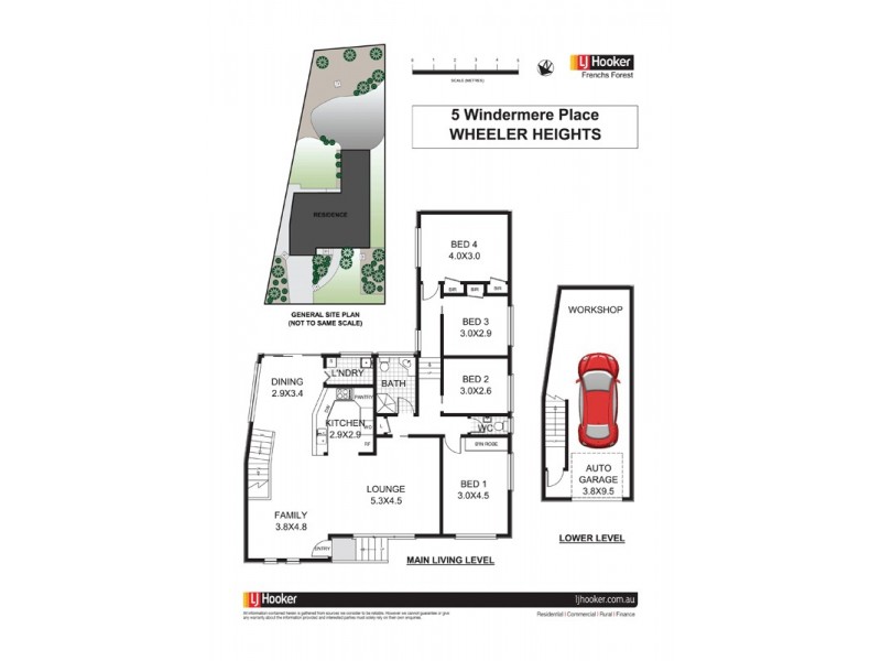 5 Windermere Place, Wheeler Heights NSW 2097 Floorplan