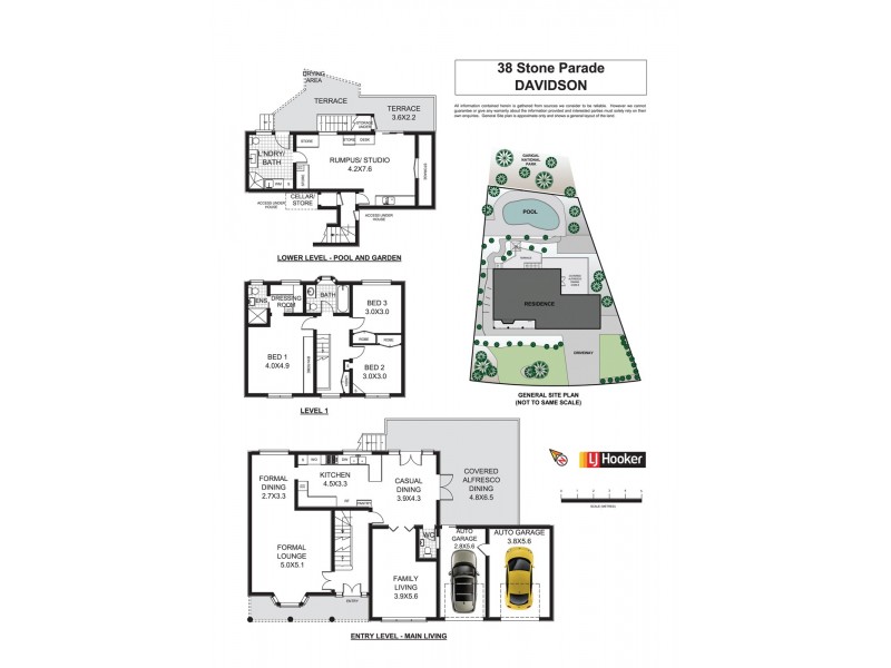 38 Stone Parade, Davidson NSW 2085 Floorplan
