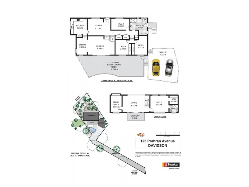 125 Prahran Avenue, Davidson NSW 2085 Floorplan