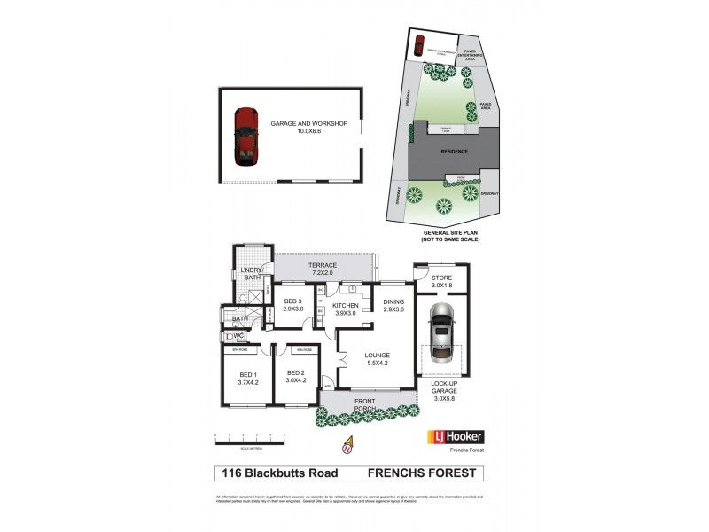116 Blackbutts Road, Frenchs Forest NSW 2086 Floorplan