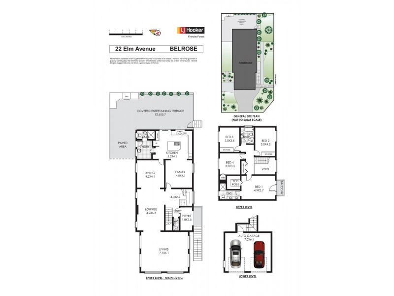 22 Elm Avenue, Belrose NSW 2085 Floorplan