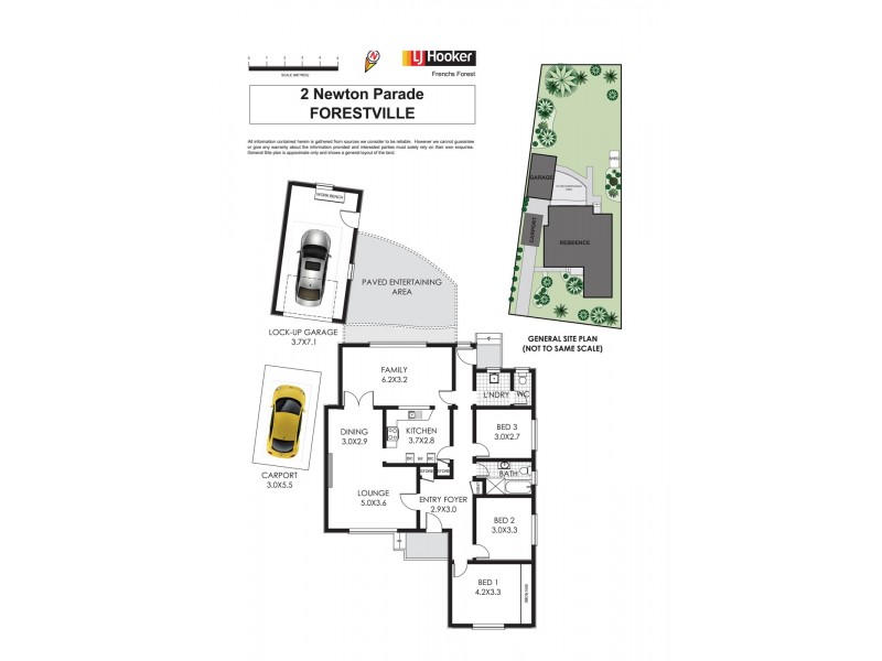 2 Newton Parade, Forestville NSW 2087 Floorplan