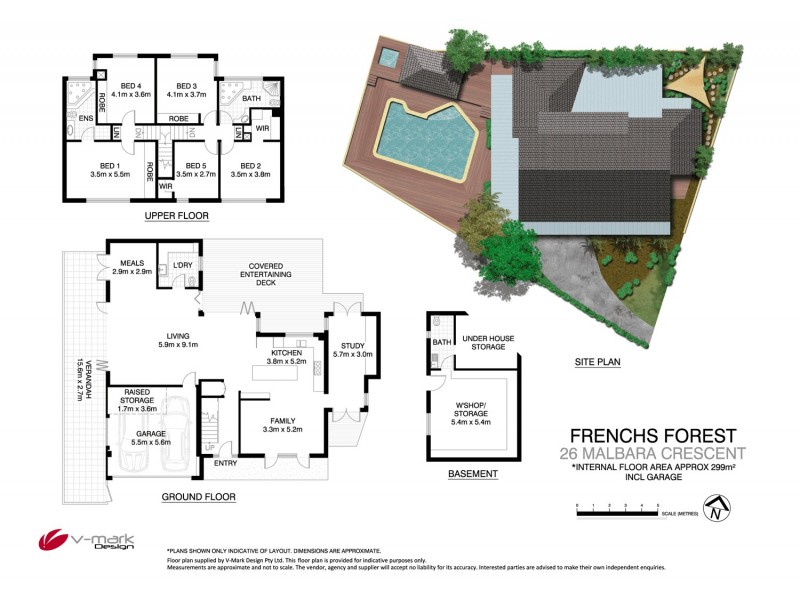 26 Malbara Crescent, Frenchs Forest NSW 2086 Floorplan