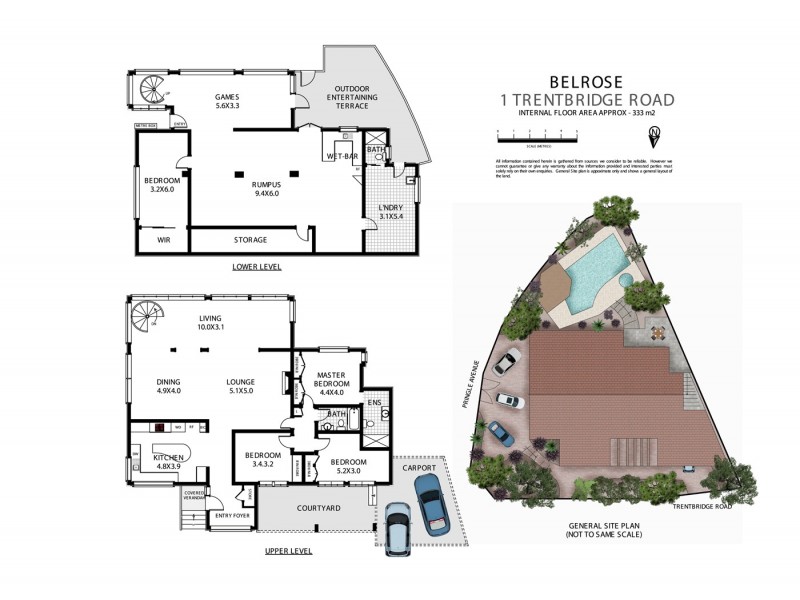 1 Trentbridge Road, Belrose NSW 2085 Floorplan