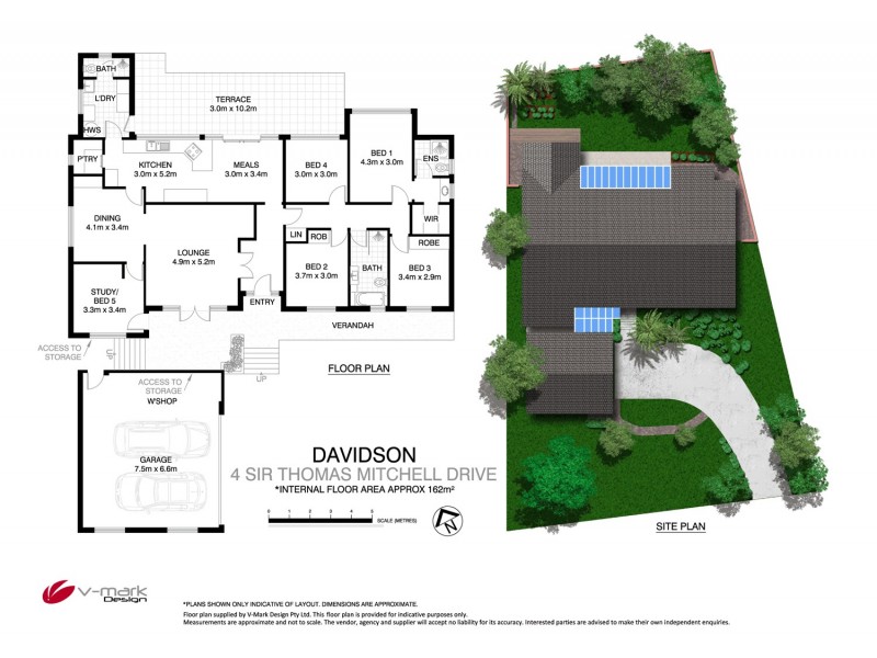4 Sir Thomas Mitchell Drive, Davidson NSW 2085 Floorplan