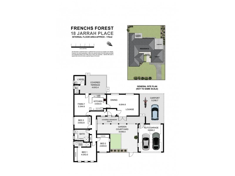 18 Jarrah Place, Frenchs Forest NSW 2086 Floorplan