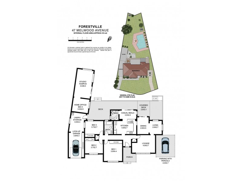 47 Melwood Avenue, Forestville NSW 2087 Floorplan