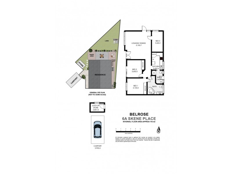 6a Skene Place, Belrose NSW 2085 Floorplan