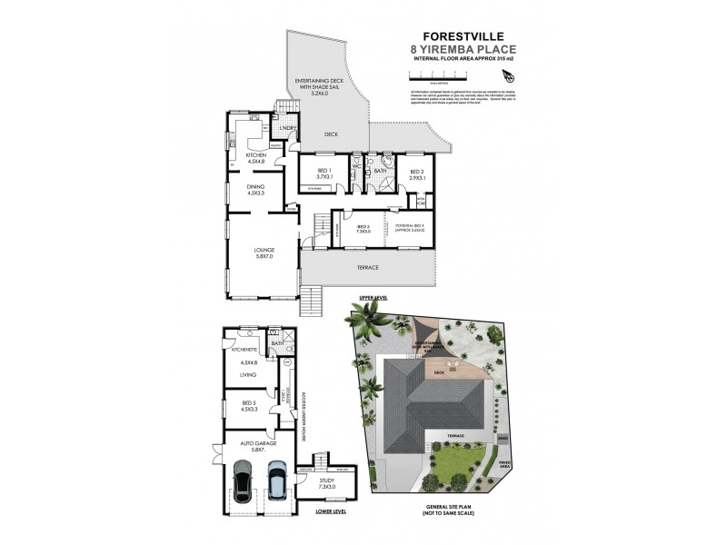 8 Yiremba Place, Forestville NSW 2087 Floorplan