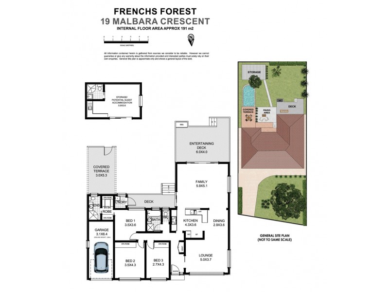 19 Malbara Crescent, Frenchs Forest NSW 2086 Floorplan