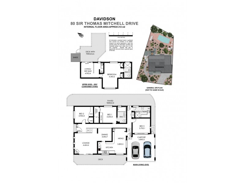 80 Sir Thomas Mitchell Drive, Davidson NSW 2085 Floorplan