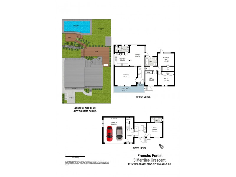 8 Merrilee Crescent, Frenchs Forest NSW 2086 Floorplan