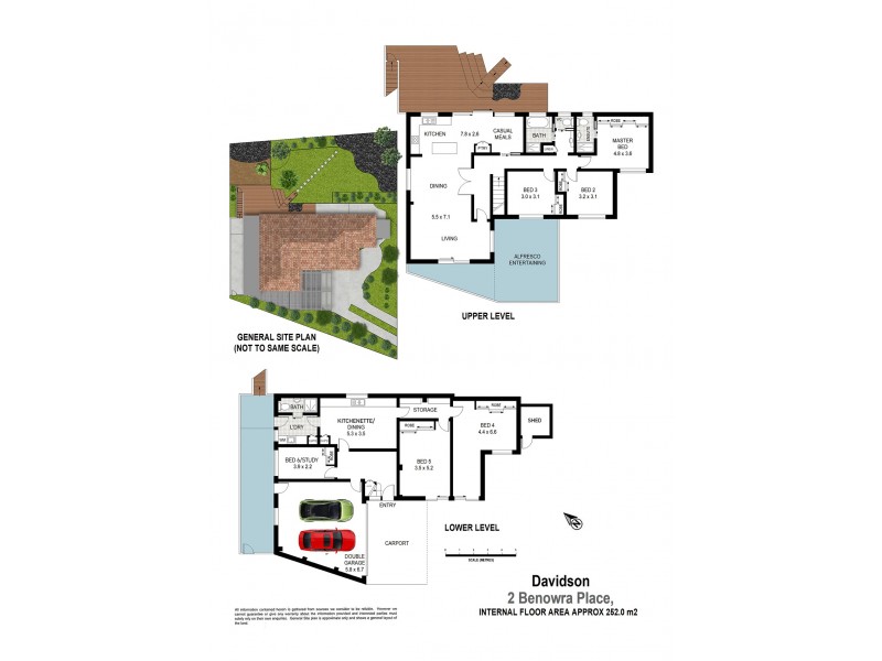 2 Benowra Place, Davidson NSW 2085 Floorplan