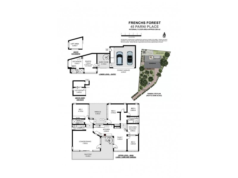 45 Parni Place, Frenchs Forest NSW 2086 Floorplan