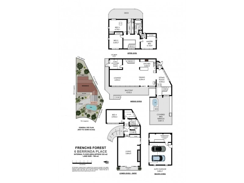 6 Berrinda Place, Frenchs Forest NSW 2086 Floorplan
