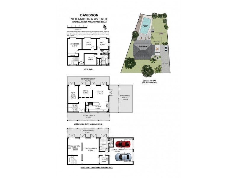 78 Kambora Avenue, Davidson NSW 2085 Floorplan
