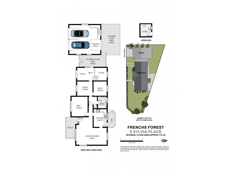 9 Sylvia Place, Frenchs Forest NSW 2086 Floorplan