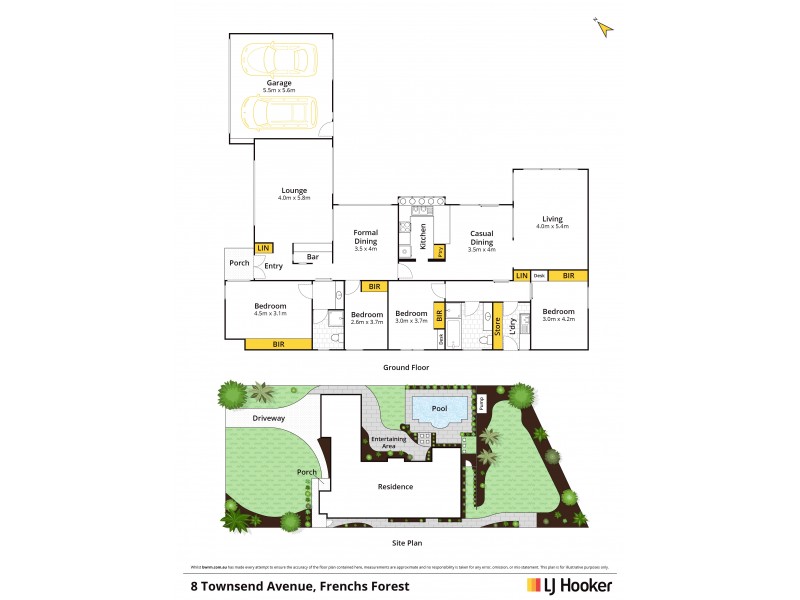 8 Townsend Avenue, Frenchs Forest NSW 2086 Floorplan
