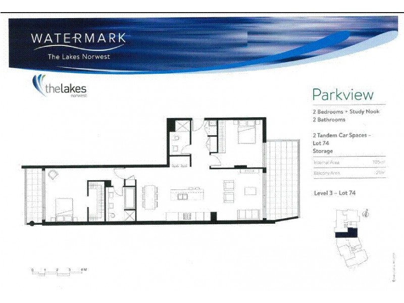 85/38 Solent Cct, Baulkham Hills NSW 2153 Floorplan