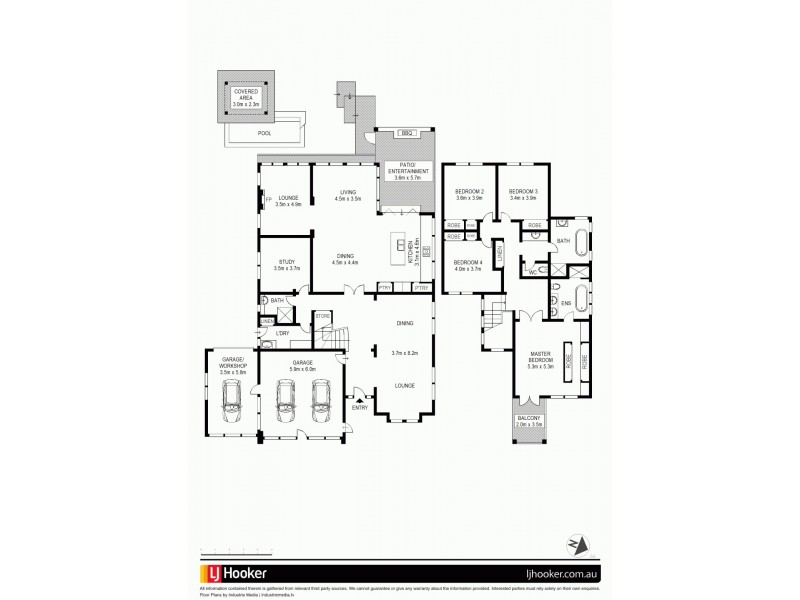 12 Craigend Place, Bella Vista NSW 2153 Floorplan