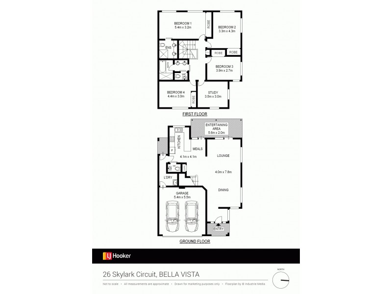 26 Skylark Circuit, Bella Vista NSW 2153 Floorplan