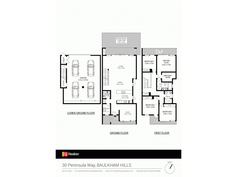 30 Peninsula Way, Baulkham Hills NSW 2153 Floorplan
