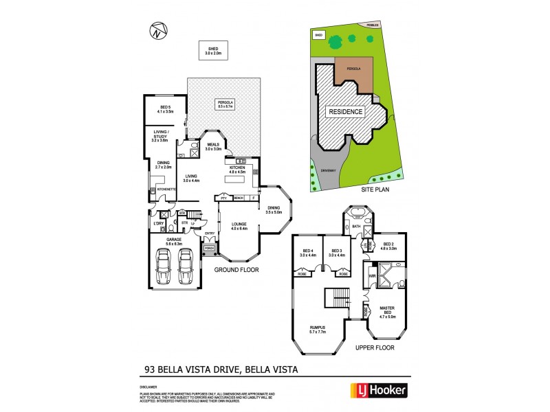 93 Bella Vista Drive, Bella Vista NSW 2153 Floorplan