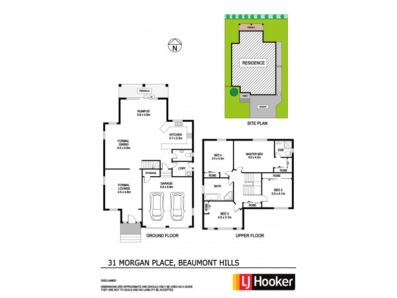 31 Morgan Place, Beaumont Hills NSW 2155 Floorplan