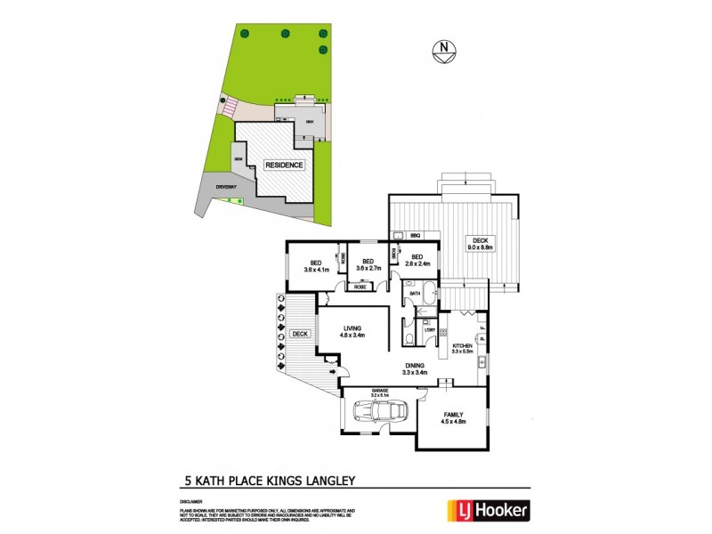 5 Kath Place, Kings Langley NSW 2147 Floorplan