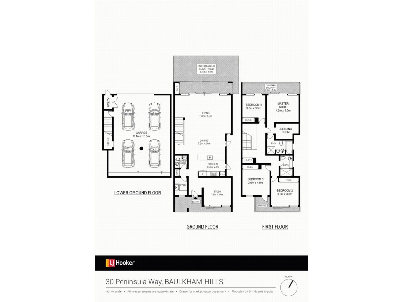 30 Peninsula Way, Baulkham Hills NSW 2153 Floorplan