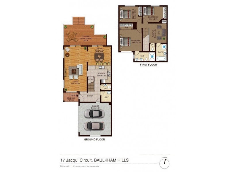 17 Jacqui Cct, Baulkham Hills NSW 2153 Floorplan