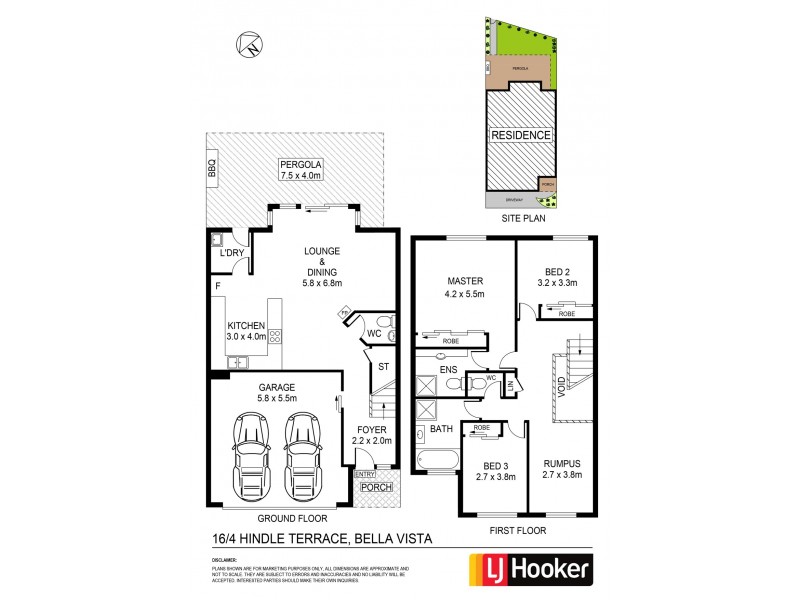 16/4 Hindle Terrace, Bella Vista NSW 2153 Floorplan