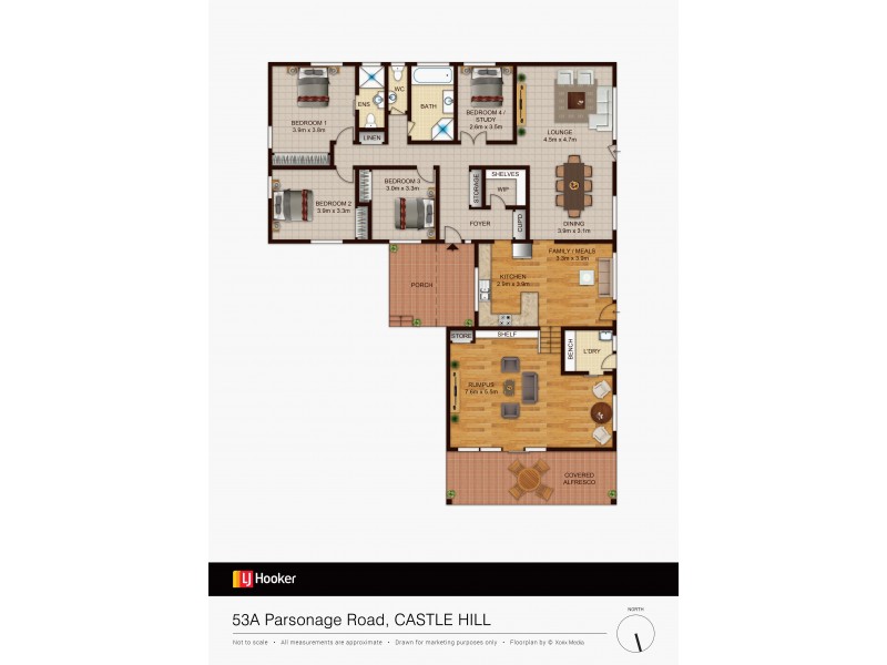 53A Parsonage Road, Castle Hill NSW 2154 Floorplan