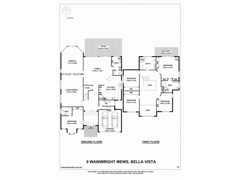 Bella Vista NSW 2153 Floorplan